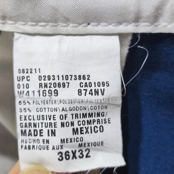 Dickies Original 874® Work Pants men's size 36x32 navy blue - Picture 8 of 12